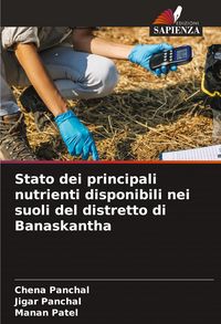 Produktbild: Stato dei principali nutrienti disponibili nei suoli del distretto di Banaskantha
