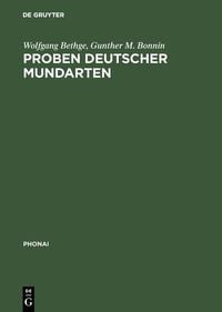Produktbild: Proben deutscher Mundarten