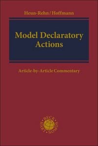 Produktbild: Model Declaratory Actions - German Collective Consumer Litigation