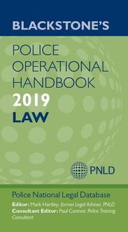 Produktbild: (PNLD), P: Blackstone's Police Operational Handbook 2019: La