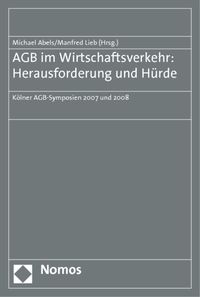 Produktbild: AGB im Wirtschaftsverkehr: Herausforderung und H&uuml;rde