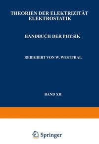 Produktbild: Theorien der Elektrizit&auml;t Elektrostatik