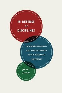 Produktbild: In Defense of Disciplines