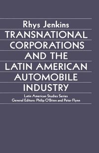Produktbild: Transnational Corporations and the Latin American Automobile Industry