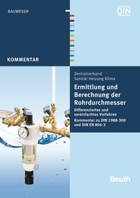 Produktbild: Ermittlung und Berechnung der Rohrdurchmesser
