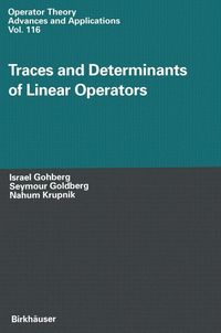 Produktbild: Traces and Determinants of Linear Operators