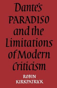 Produktbild: Dante's Paradiso and the Limitations of Modern Criticism