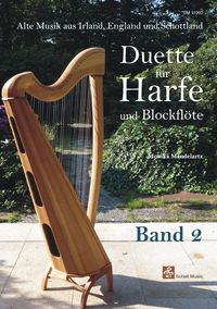 Produktbild: Duette f&uuml;r Harfe und Blockfl&ouml;te Band 2
