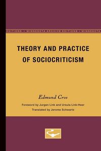 Produktbild: Theory and Practice of Sociocriticism