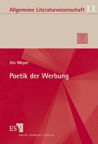 Produktbild: Poetik der Werbung