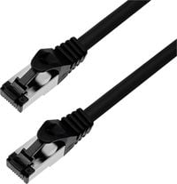 Produktbild: BKL Electronic 144007 RJ45 Patchkabel CAT 8.1 S/FTP 15m Schwarz Halogenfrei 1St.