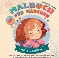 Produktbild: Malbuch f&uuml;r M&auml;dchen ab 6 Jahren