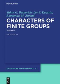 Produktbild: Characters of Finite Groups. Volume 1