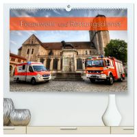 Produktbild: Feuerwehr und Rettungsdienst (hochwertiger Premium Wandkalender 2027 DIN A2 quer), Kunstdruck in Hochglanz