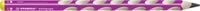 Produktbild: STABILO Ergonomischer Dreikant-Bleistift f&uuml;r Linksh&auml;nder -   EASYgraph in pink - Einzelstift - H&auml;rtegrad HB