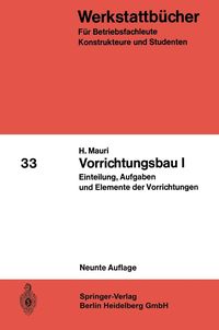 Produktbild: Vorrichtungsbau I