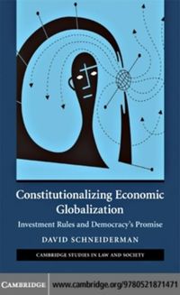 Produktbild: Constitutionalizing Economic Globalization