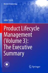 Produktbild: Product Lifecycle Management (Volume 3): The Executive Summary
