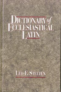 Produktbild: Dictionary of Ecclesiastical Latin