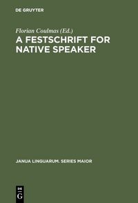 Produktbild: A Festschrift for Native Speaker