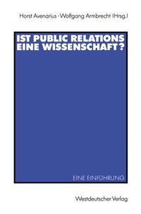 Produktbild: Ist Public Relations eine Wissenschaft?