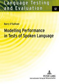 Produktbild: Modelling Performance in Tests of Spoken Language