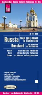 Produktbild: Reise Know-How Landkarte Russland - vom Baikalsee bis Wladiwostok / Russia - from Lake Baikal to Vladivostok (1:2.000.000)