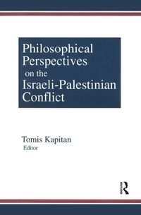 Produktbild: Philosophical Perspectives on the Israeli-Palestinian Conflict