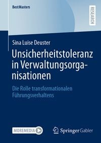 Produktbild: Unsicherheitstoleranz in Verwaltungsorganisationen