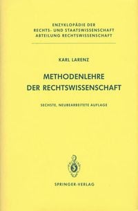 Produktbild: Methodenlehre der Rechtswissenschaft