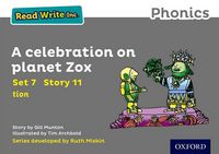 Produktbild: Read Write Inc. Phonics: A Celebration on Planet Zox (Grey Set 7 Storybook 11)
