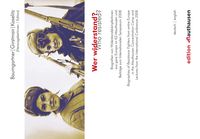 Produktbild: Wer widerstand? | Who resisted?