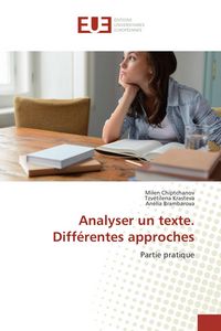 Produktbild: Analyser un texte. Diff&eacute;rentes approches