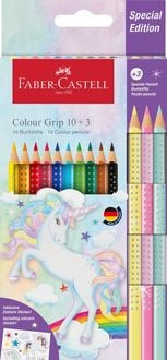 Produktbild: Faber-Castell Buntstifte Colour Grip Einhorn 10+3