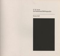 Produktbild: Annotated Bibliography of F. R. Scott