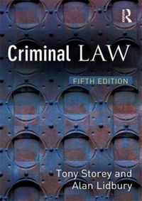 Produktbild: Criminal Law