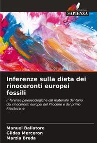 Produktbild: Inferenze sulla dieta dei rinoceronti europei fossili