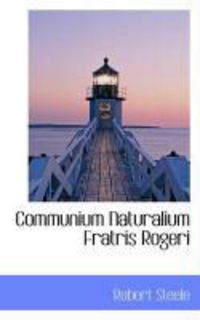 Produktbild: Communium Naturalium Fratris Rogeri
