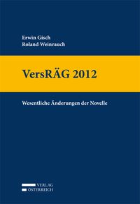 Produktbild: VersR&Auml;G 2012