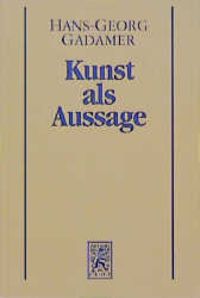 Produktbild: Gesammelte Werke / &Auml;sthetik und Poetik I. Kunst als Aussage