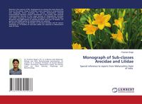 Produktbild: Monograph of Sub-classes Arecidae and Lilidae