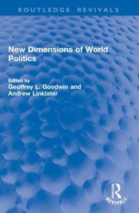 Produktbild: New Dimensions of World Politics