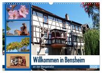 Produktbild: Willkommen in Bensheim an der Bergstra&szlig;e (Wandkalender 2026 DIN A3 quer), CALVENDO Monatskalender