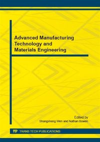 Produktbild: Advanced Manufacturing Technology and Materials Engineering