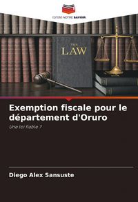 Produktbild: Exemption fiscale pour le d&eacute;partement d'Oruro