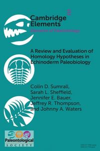 Produktbild: Review and Evaluation of Homology Hypotheses in Echinoderm Paleobiology