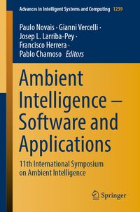 Produktbild: Ambient Intelligence &ndash; Software and Applications