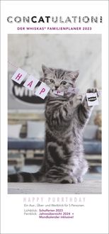Bild vom Artikel Whiskas Familienplaner 2023. Praktischer Kalender für Familien mit Katzenfotos zum Dahinschmelzen. Terminkalender für die Wand mit 5 Spalten und vie vom Autor 