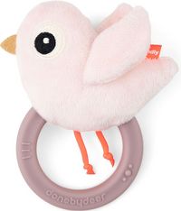 Produktbild: Rassel mit Bei&szlig;ring Birdee Rosa