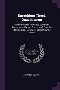 Produktbild: Exercitium Theol. Quaestionem